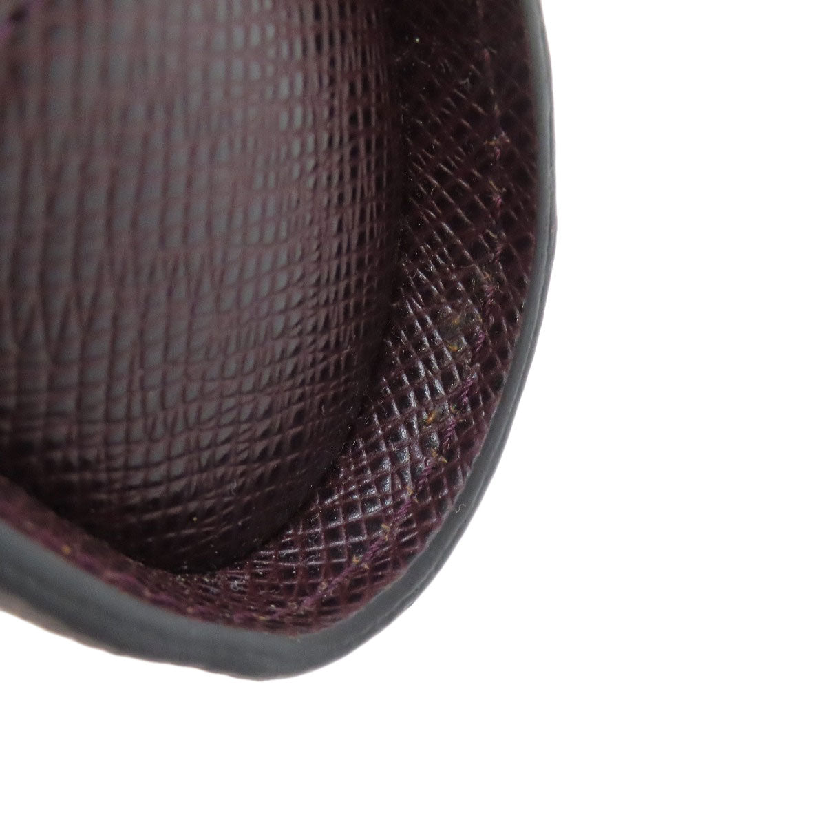 LOUIS VUITTON business bag M30186 Taiga Leather purple Baikal
