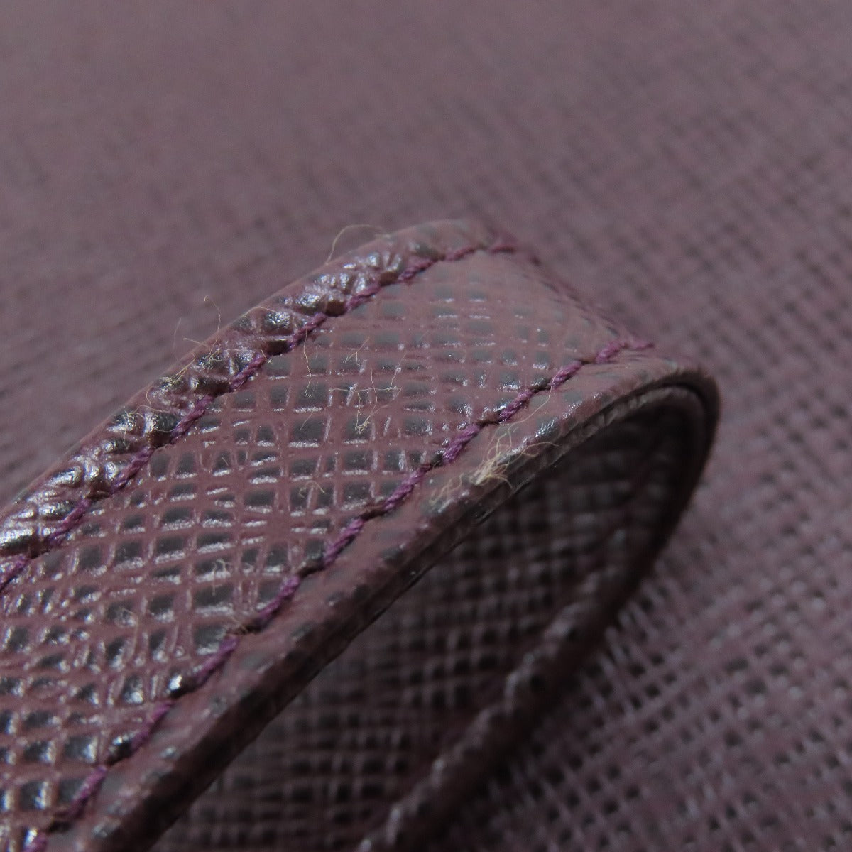 LOUIS VUITTON business bag M30186 Taiga Leather purple Baikal