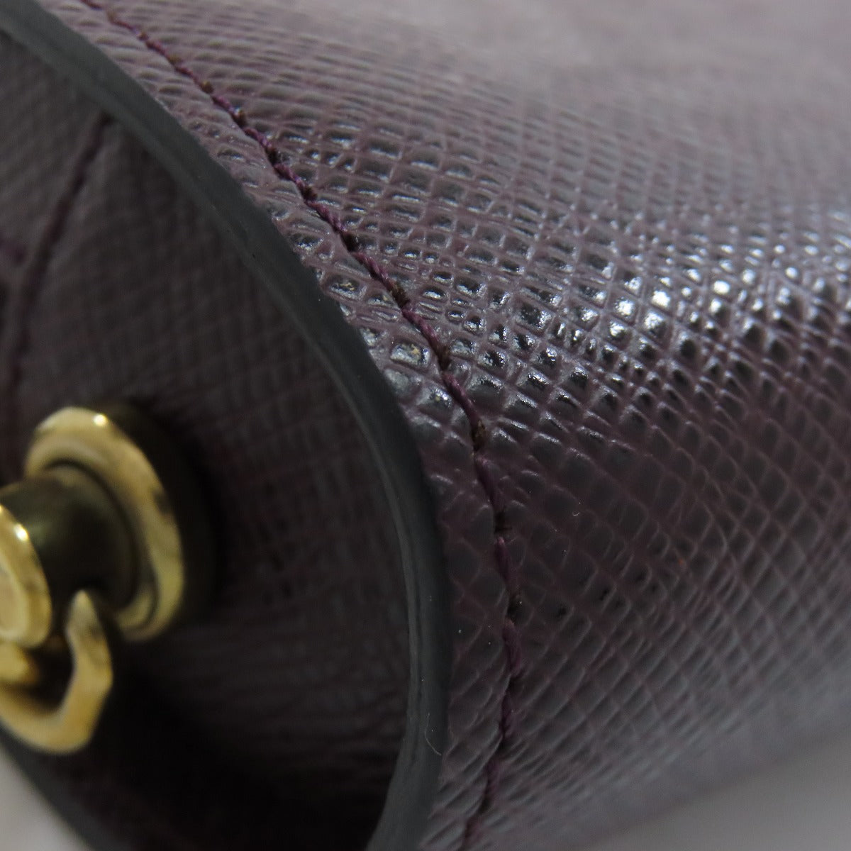 LOUIS VUITTON business bag M30186 Taiga Leather purple Baikal
