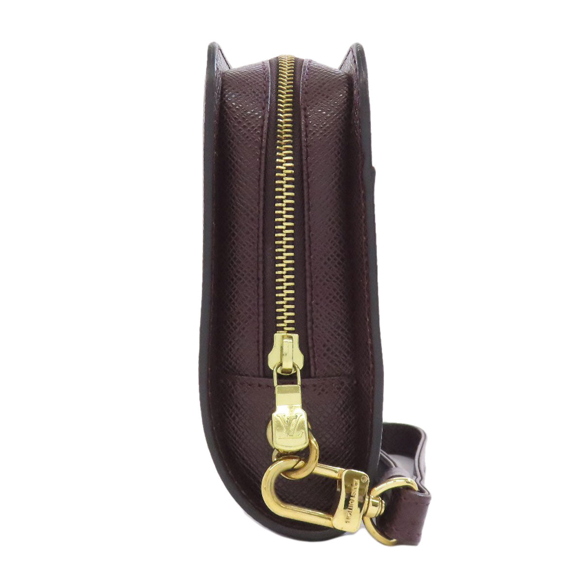 LOUIS VUITTON business bag M30186 Taiga Leather purple Baikal