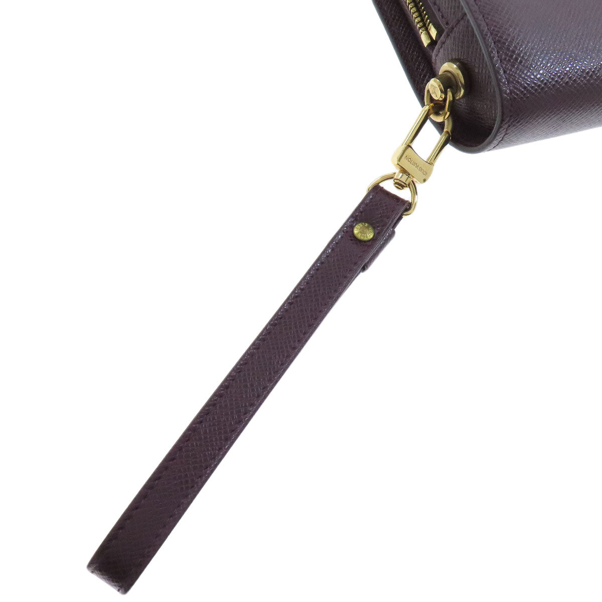 LOUIS VUITTON business bag M30186 Taiga Leather purple Baikal