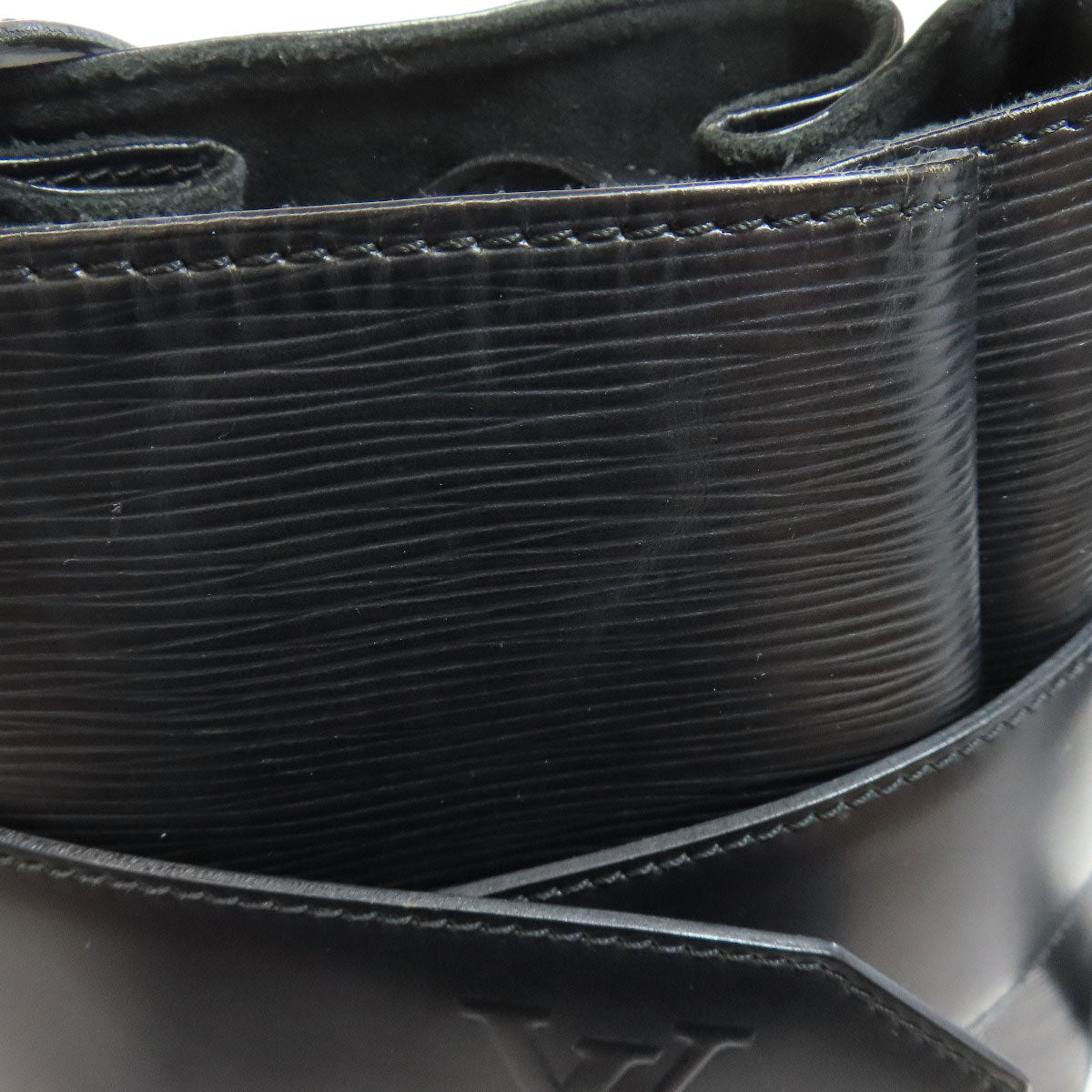 LOUIS VUITTON Shoulder Bag M80155 Epi black Sac de Paul