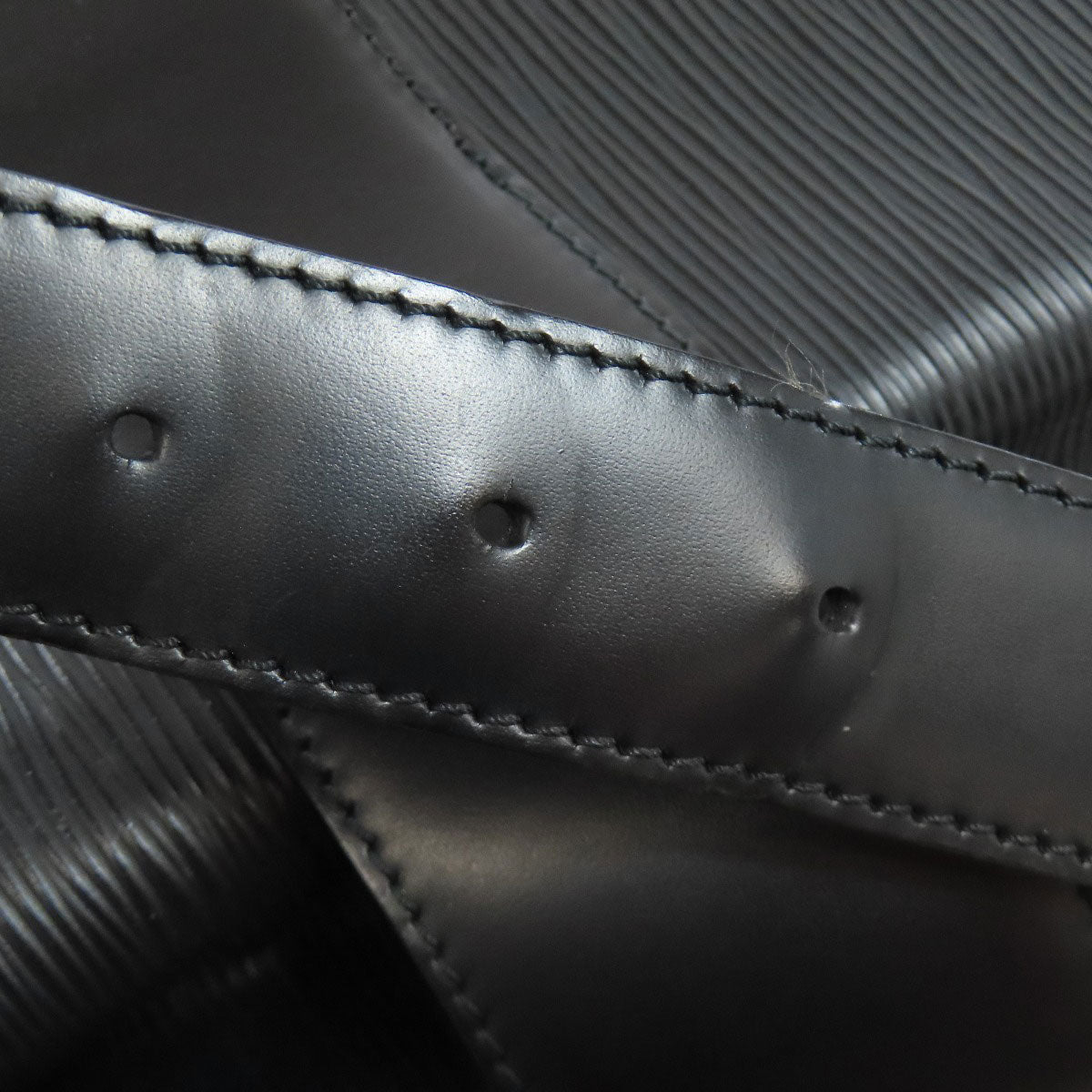 LOUIS VUITTON Shoulder Bag M80155 Epi black Sac de Paul