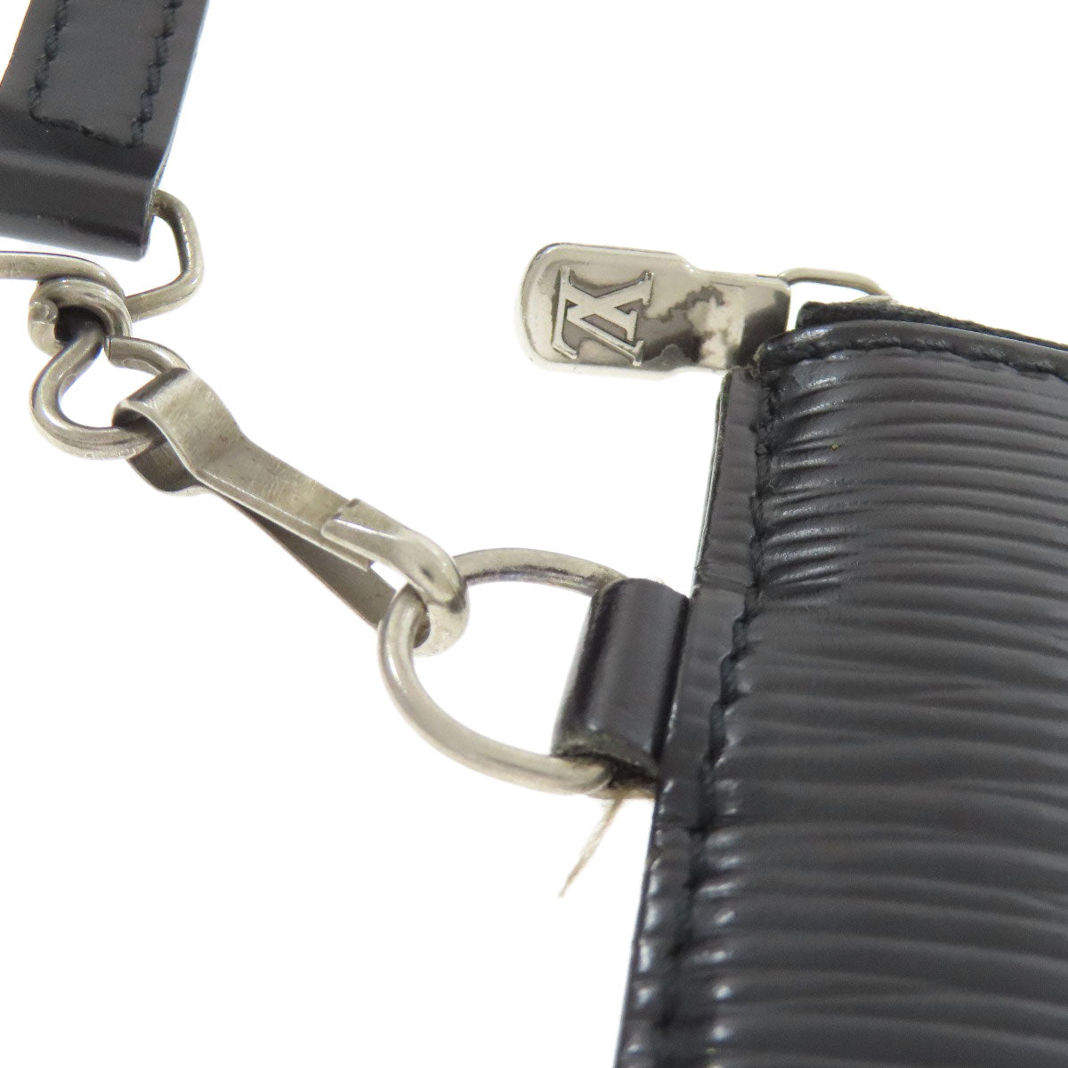 LOUIS VUITTON Shoulder Bag M80155 Epi black Sac de Paul