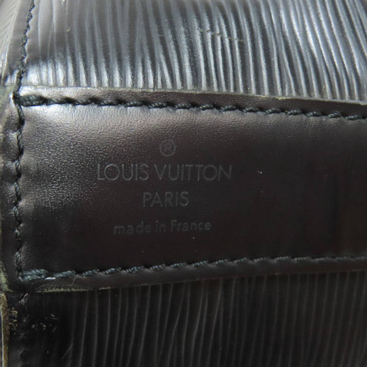 LOUIS VUITTON Shoulder Bag M80155 Epi black Sac de Paul