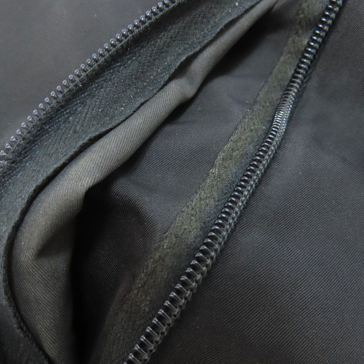 PRADA Shoulder Bag Nylon black logoMetal