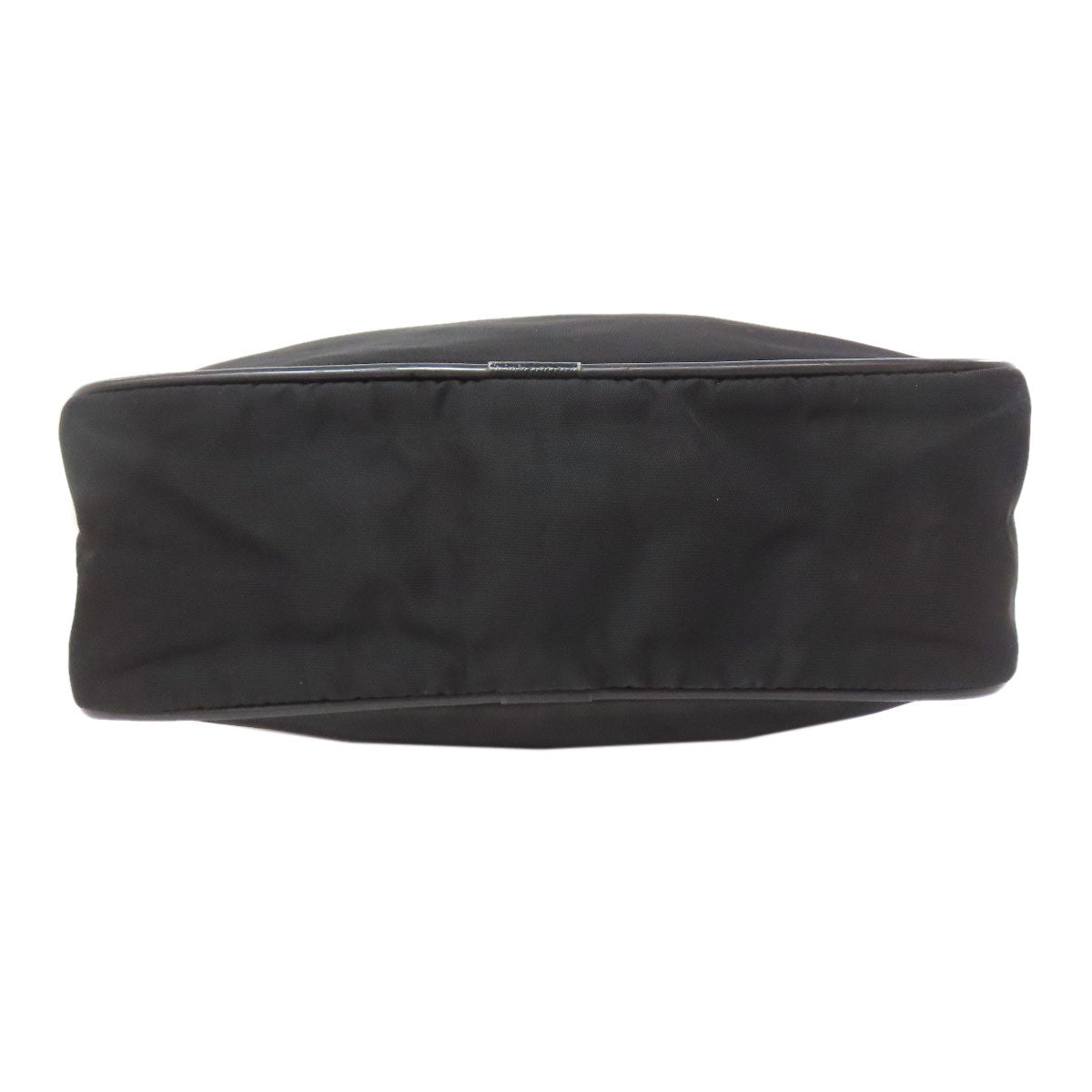 PRADA Shoulder Bag Nylon black logoMetal
