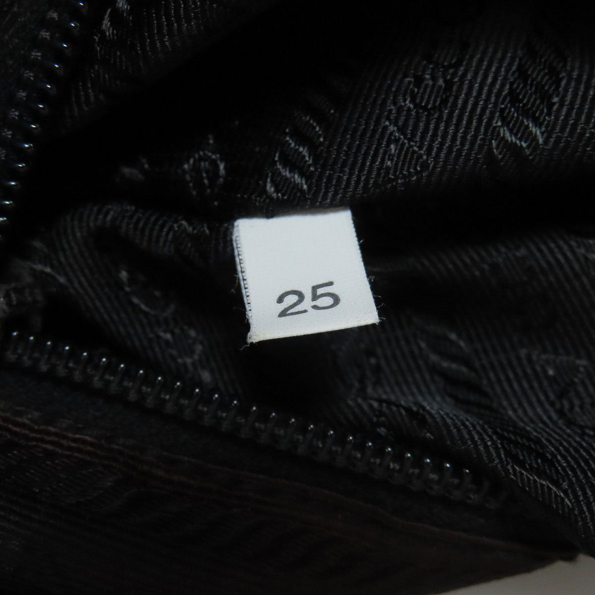 PRADA Shoulder Bag Nylon black logoMetal