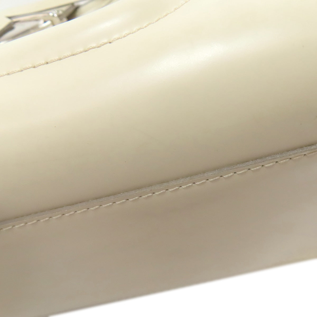 LOUIS VUITTON Handbag M5931J Epi white Bowling Montaigne GM