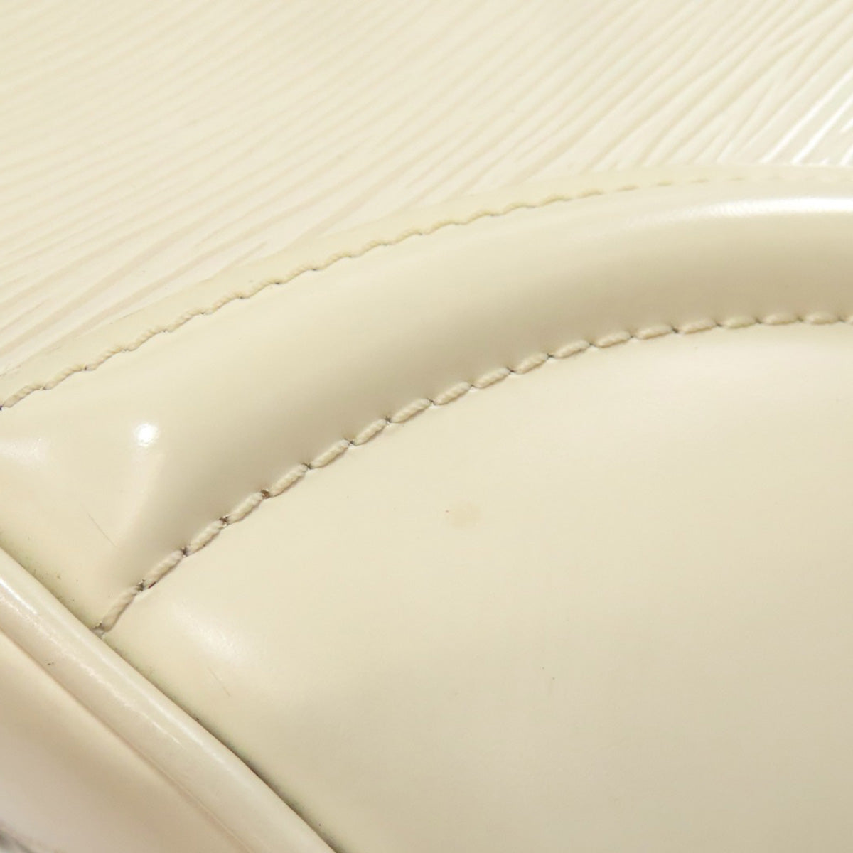 LOUIS VUITTON Handbag M5931J Epi white Bowling Montaigne GM