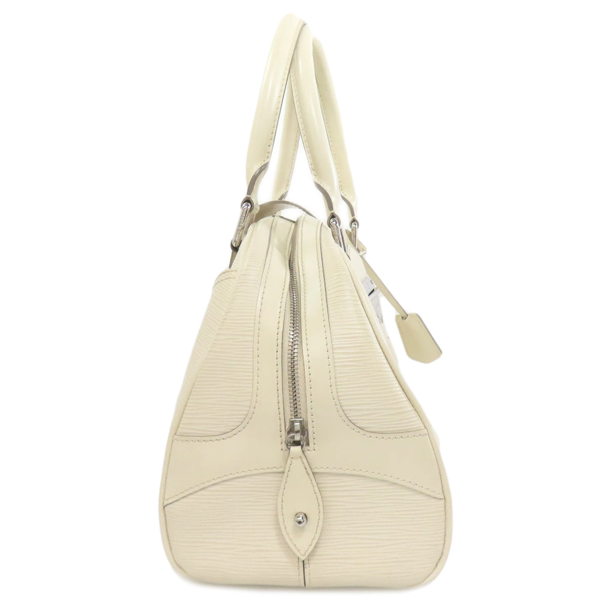 LOUIS VUITTON Handbag M5931J Epi white Bowling Montaigne GM