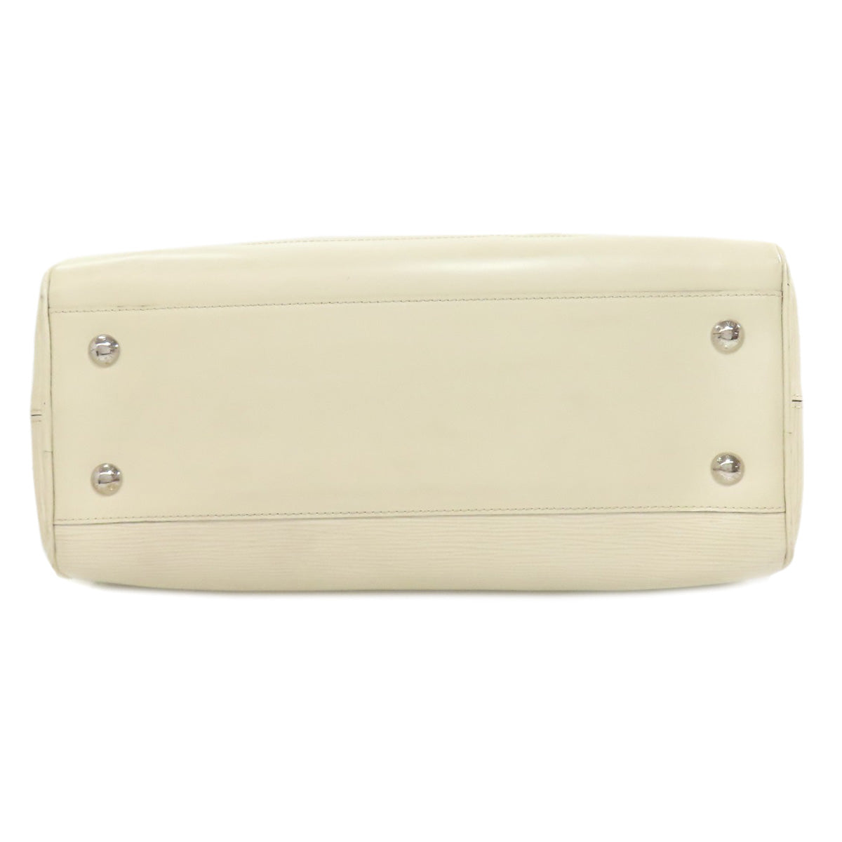 LOUIS VUITTON Handbag M5931J Epi white Bowling Montaigne GM