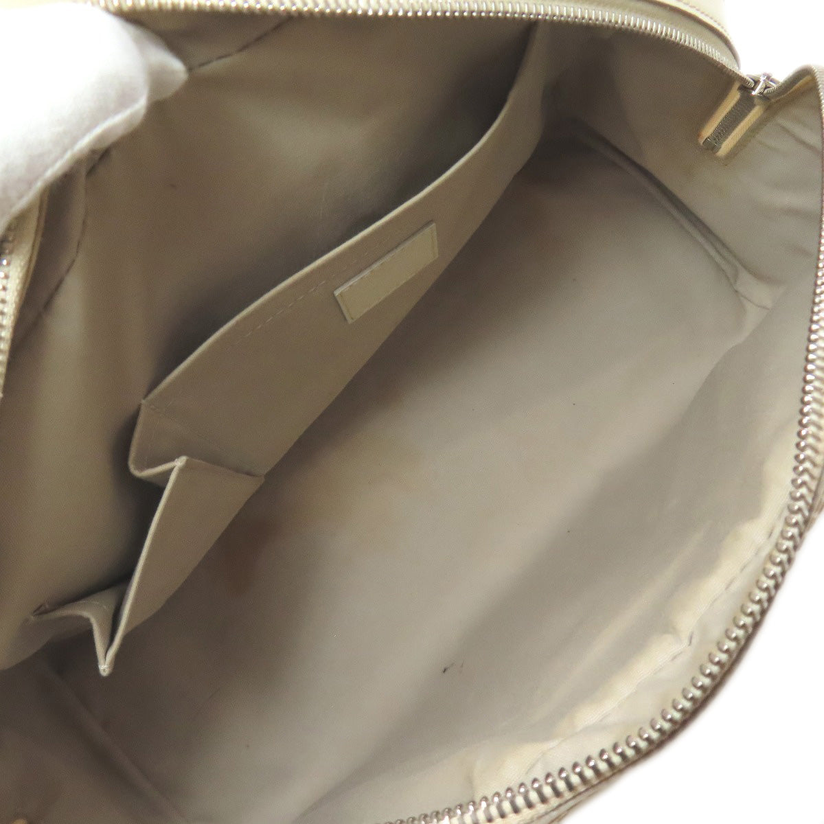 LOUIS VUITTON Handbag M5931J Epi white Bowling Montaigne GM