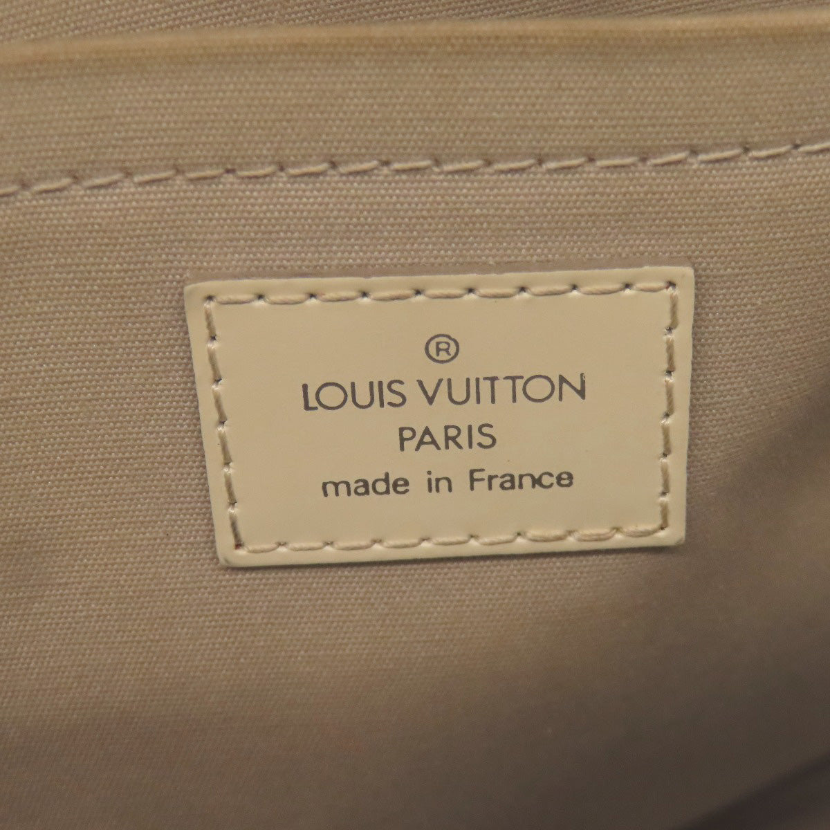LOUIS VUITTON Handbag M5931J Epi white Bowling Montaigne GM