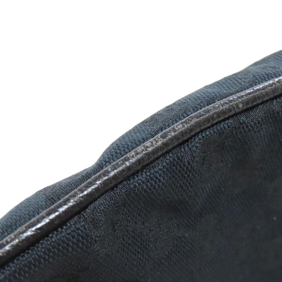GUCCI Shoulder Bag 122793 canvas black GG