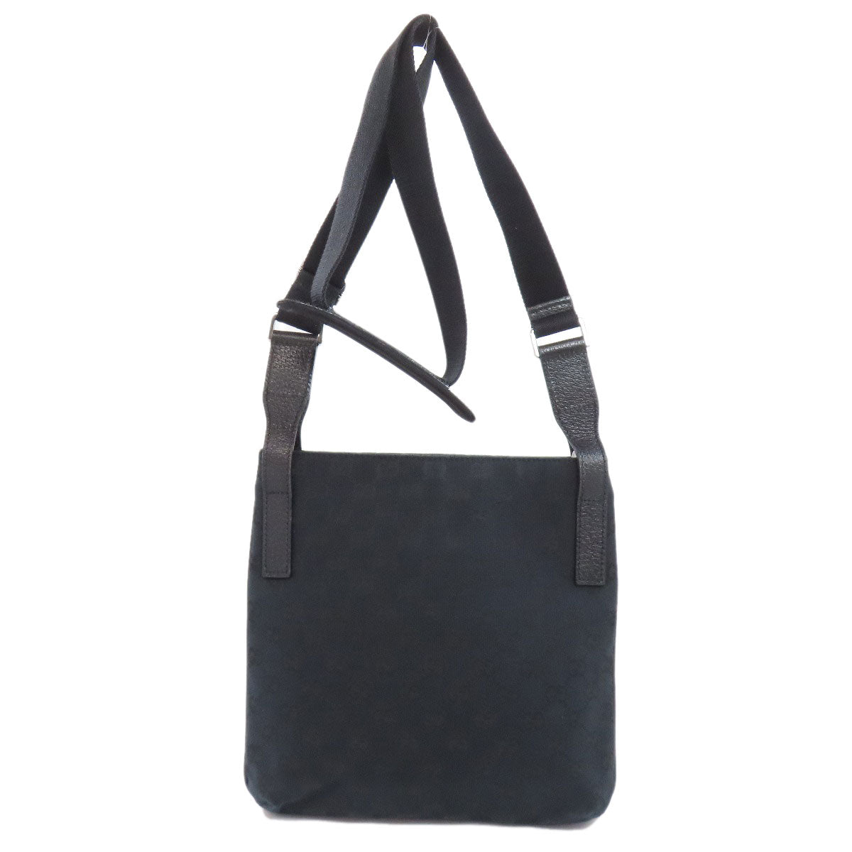 GUCCI Shoulder Bag 122793 canvas black GG
