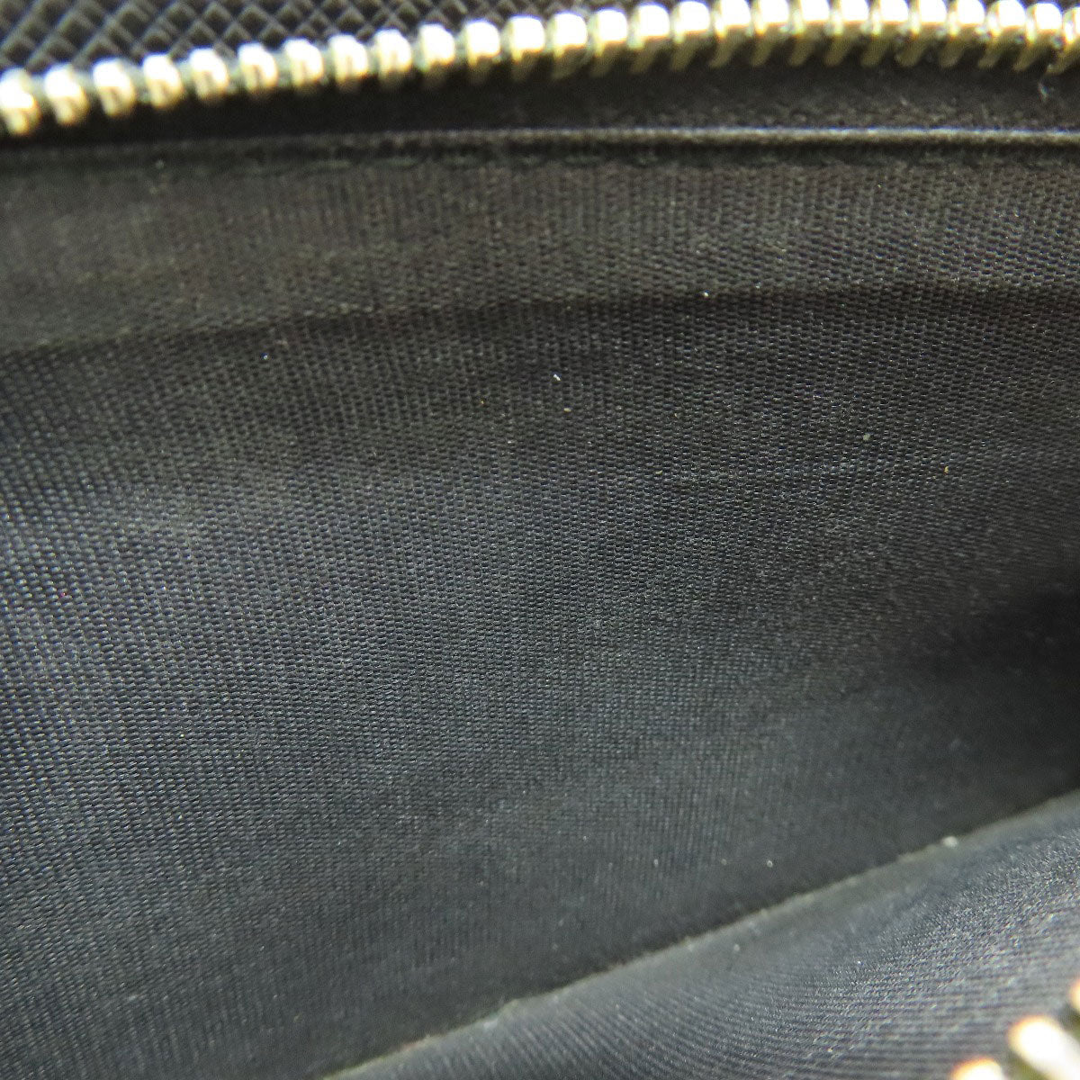 PRADA Long Wallet Purse Safiano black logo