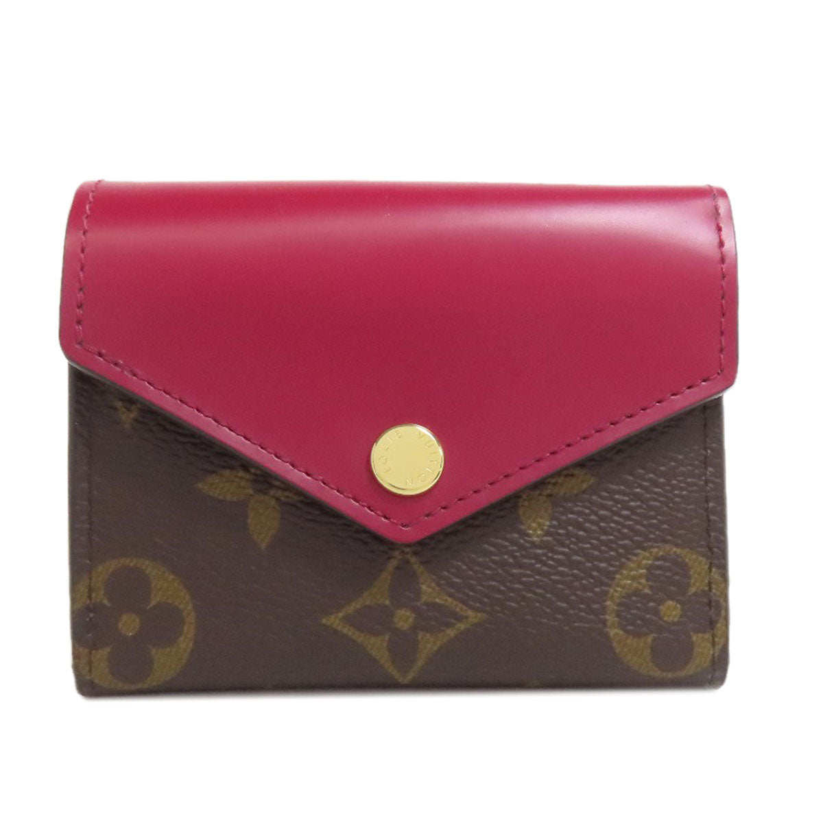 LOUIS VUITTON Bifold Wallet M62932 Monogram canvas Brown Portefeuille Zoe