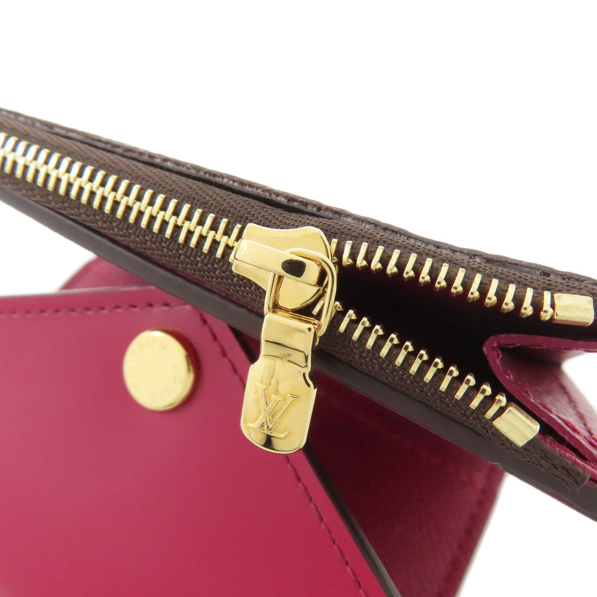 LOUIS VUITTON Bifold Wallet M62932 Monogram canvas Brown Portefeuille Zoe