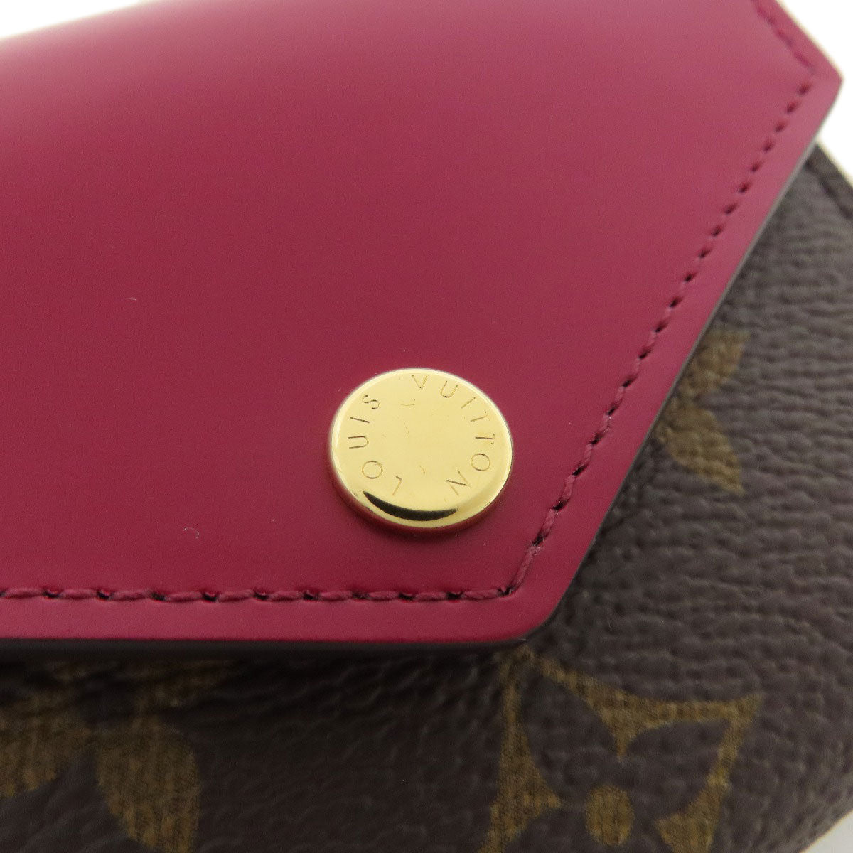 LOUIS VUITTON Bifold Wallet M62932 Monogram canvas Brown Portefeuille Zoe