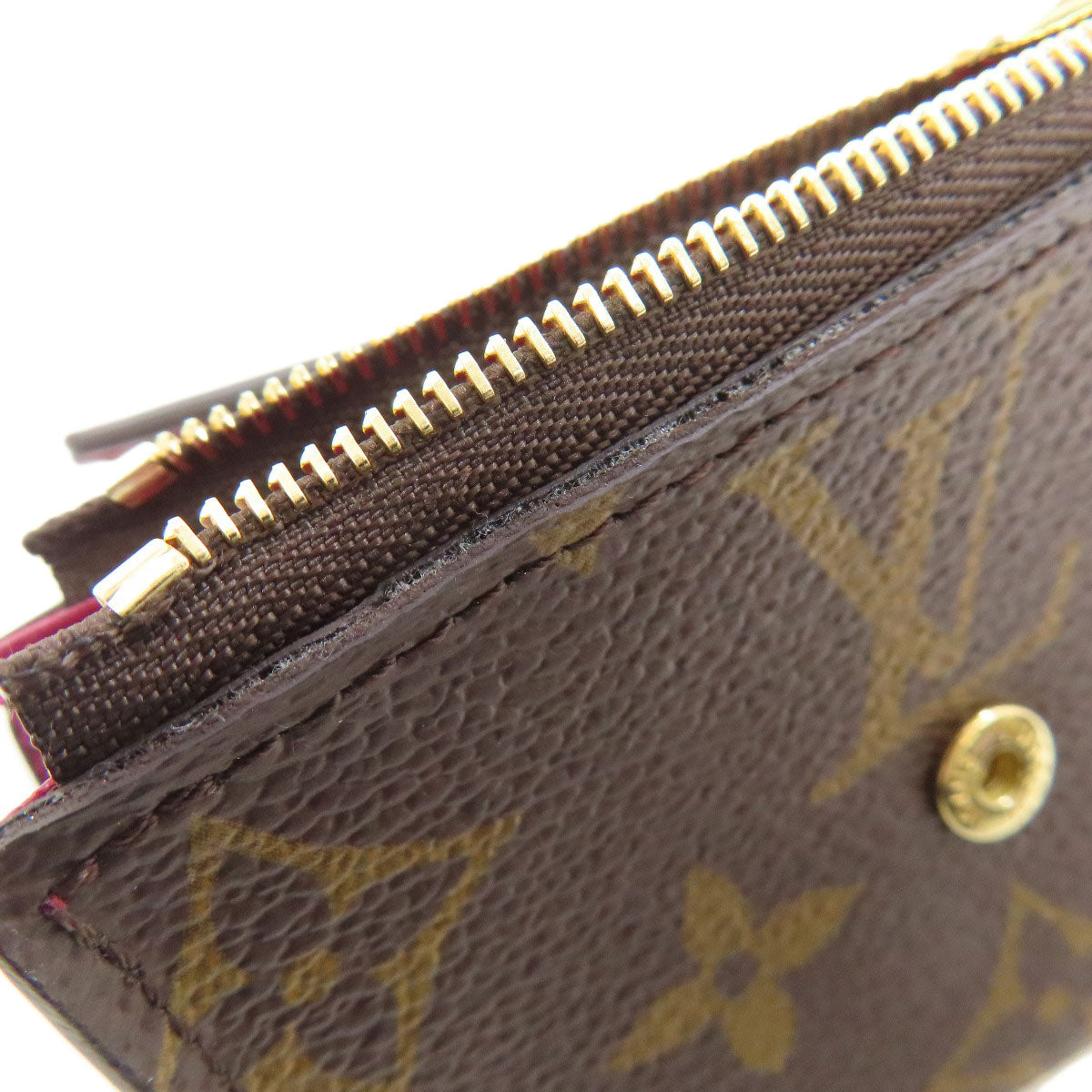 LOUIS VUITTON Bifold Wallet M62932 Monogram canvas Brown Portefeuille Zoe