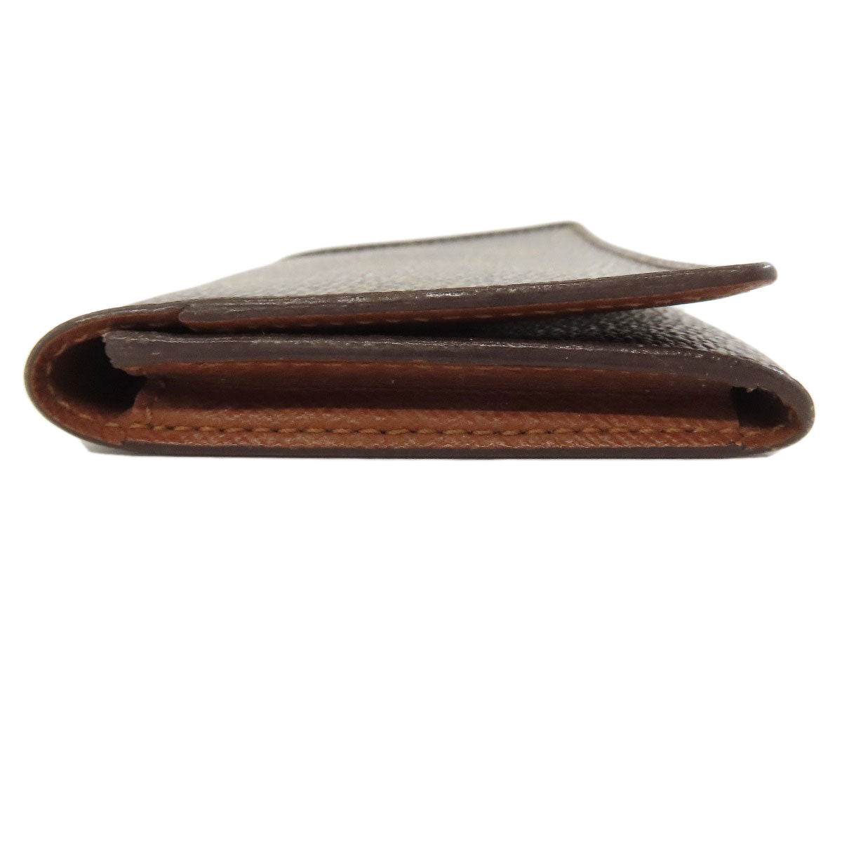 LOUIS VUITTON Card Case M62920 Monogram canvas Brown Anne Vert Cult De Visit