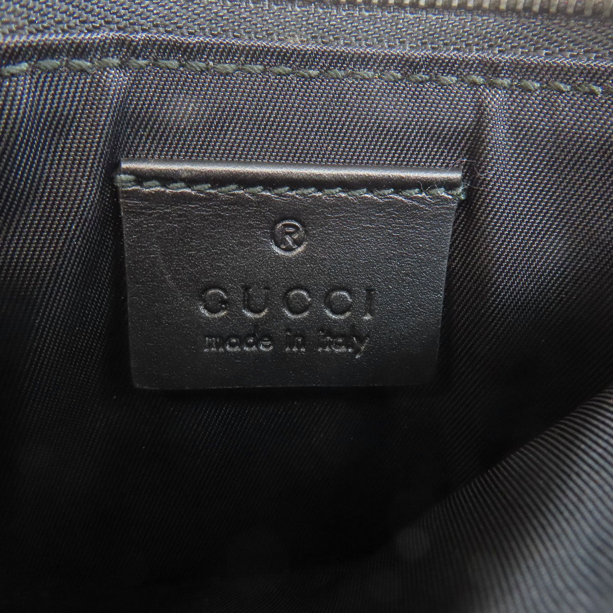 GUCCI Coin case 233183 leather black GG Signature Shima