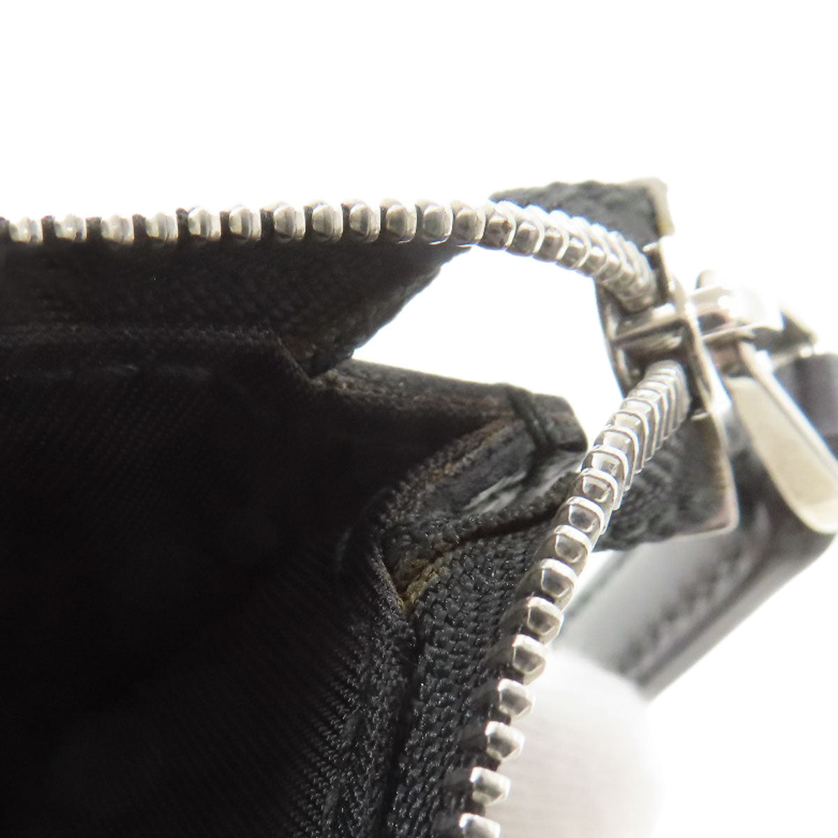 GUCCI Coin case 233183 leather black GG Signature Shima