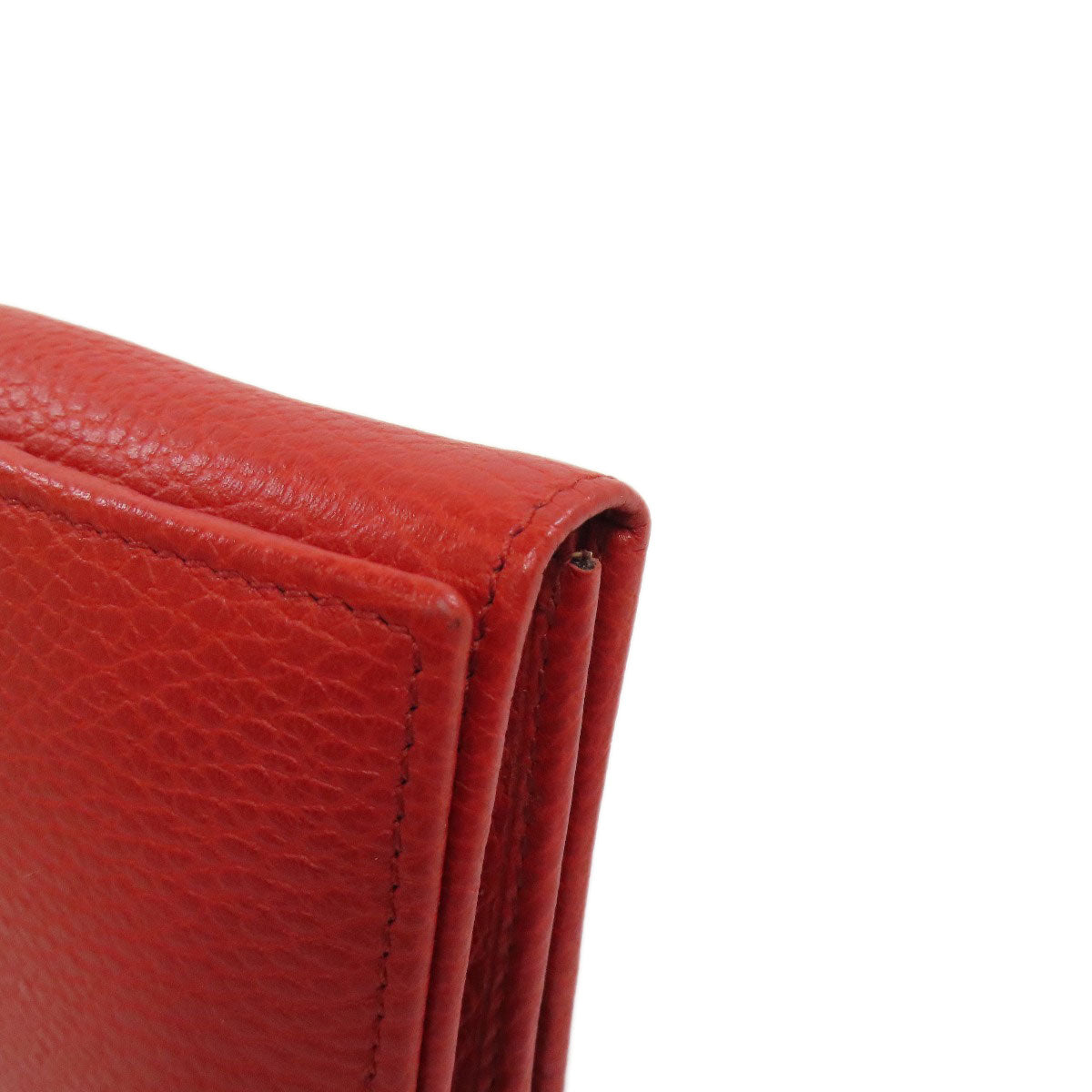 GUCCI Long Wallet Purse 354498 leather Red Swing