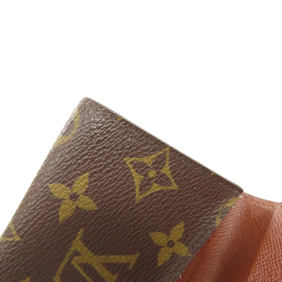 LOUIS VUITTON Card Case M62920 Monogram canvas Brown Anne Vert Cult De Visit