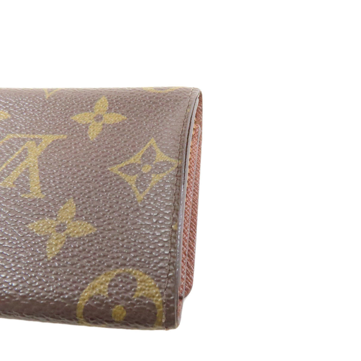 LOUIS VUITTON Card Case M62920 Monogram canvas Brown Anne Vert Cult De Visit