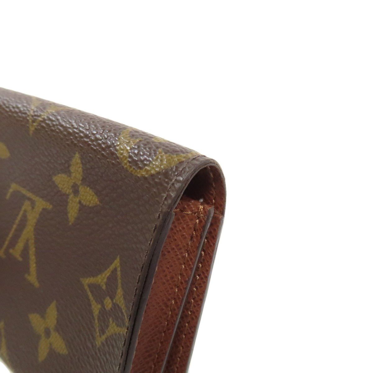 LOUIS VUITTON Card Case M62920 Monogram canvas Brown Anne Vert Cult De Visit