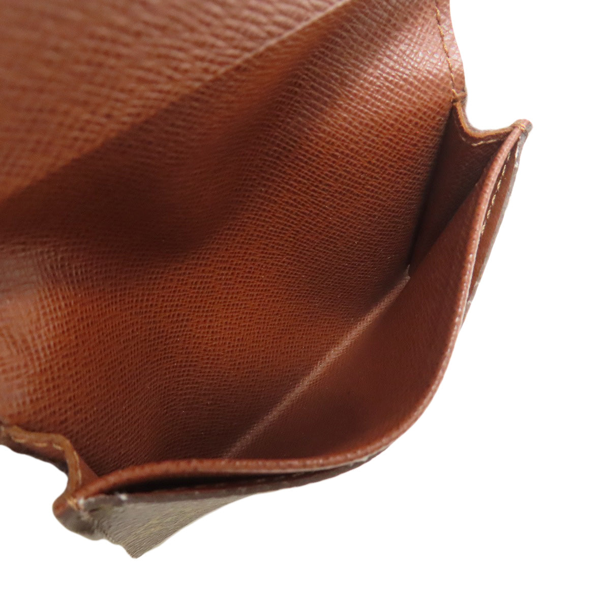 LOUIS VUITTON Card Case M62920 Monogram canvas Brown Anne Vert Cult De Visit