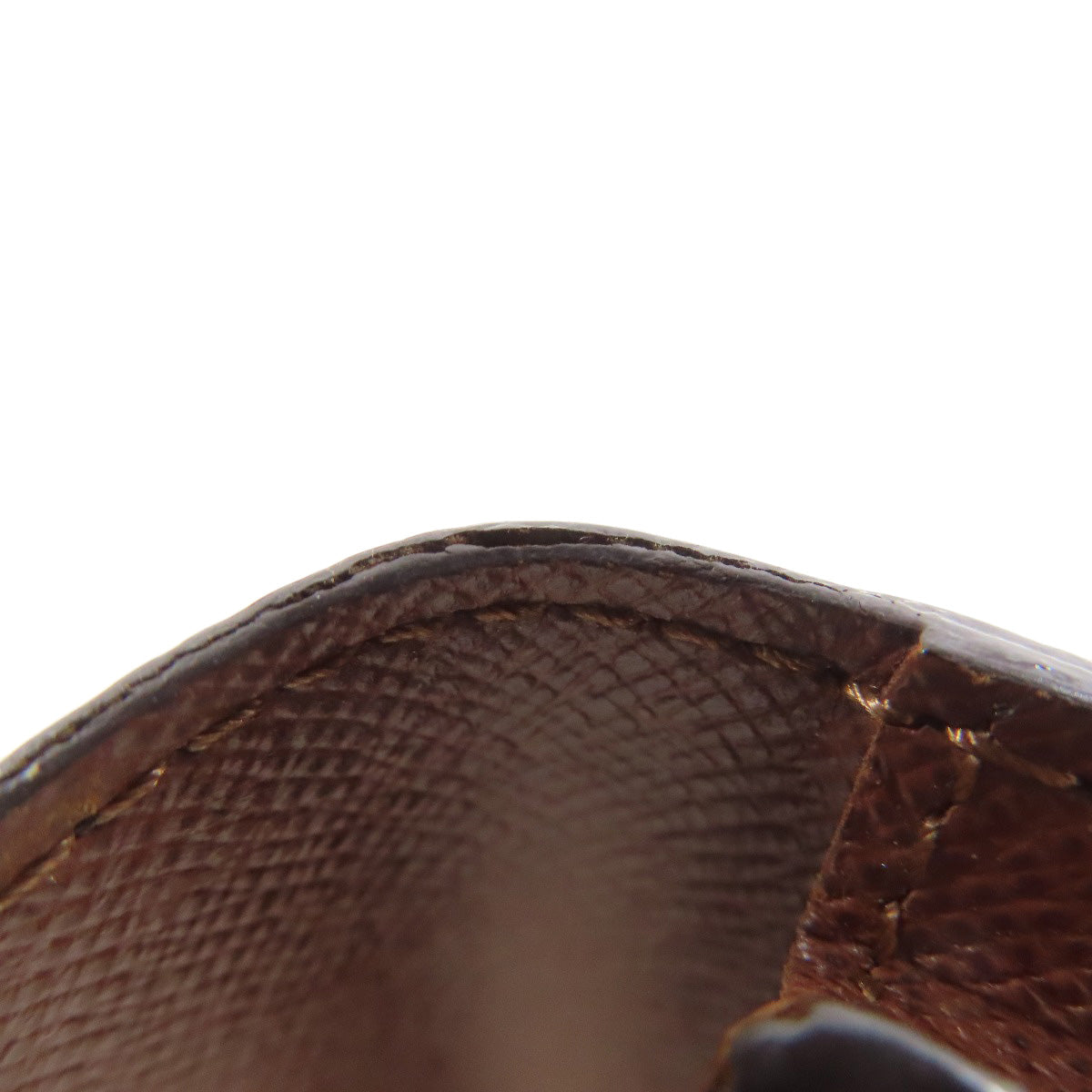 LOUIS VUITTON Card Case M62920 Monogram canvas Brown Anne Vert Cult De Visit