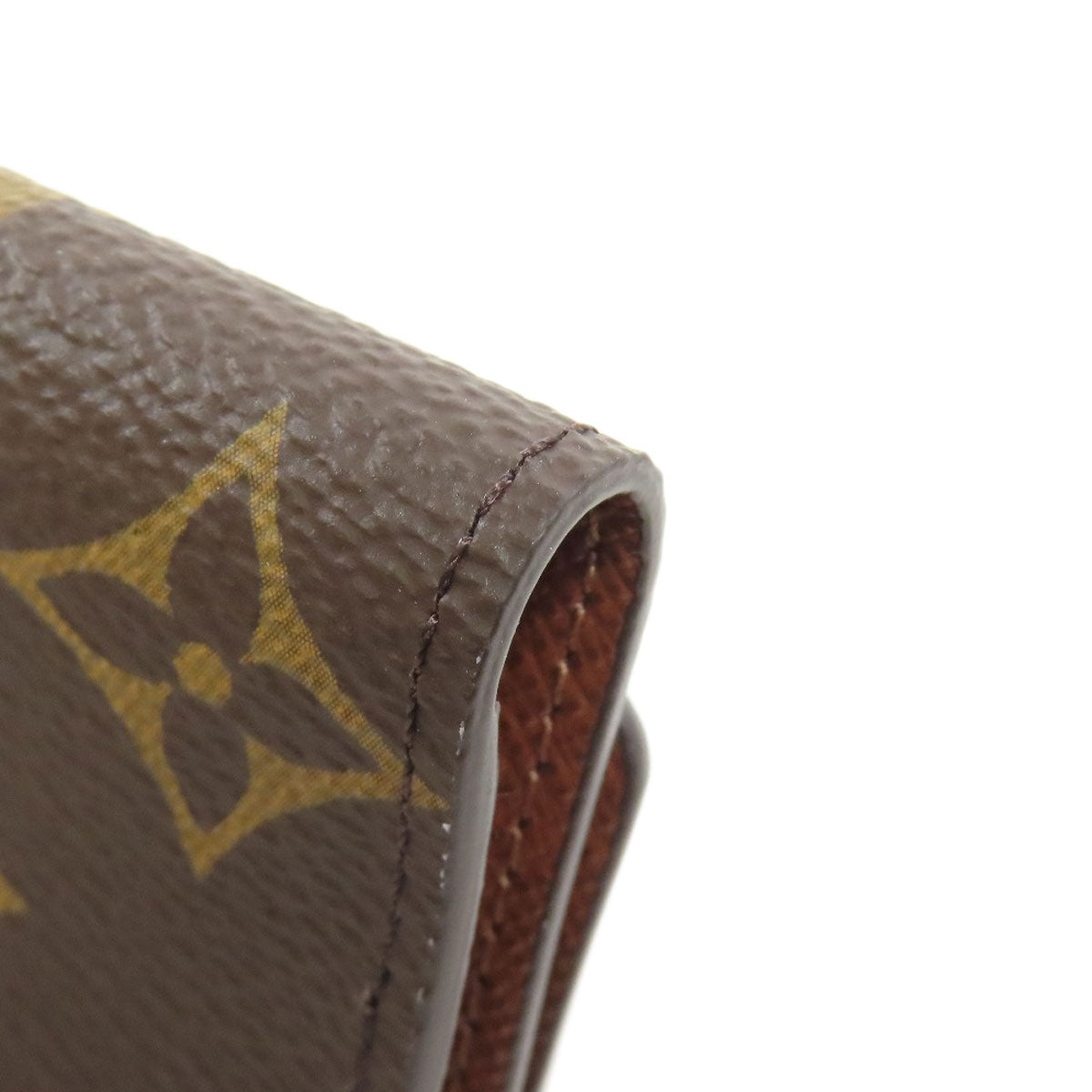LOUIS VUITTON Key case Key holder M62630 Monogram canvas Brown Multicles6