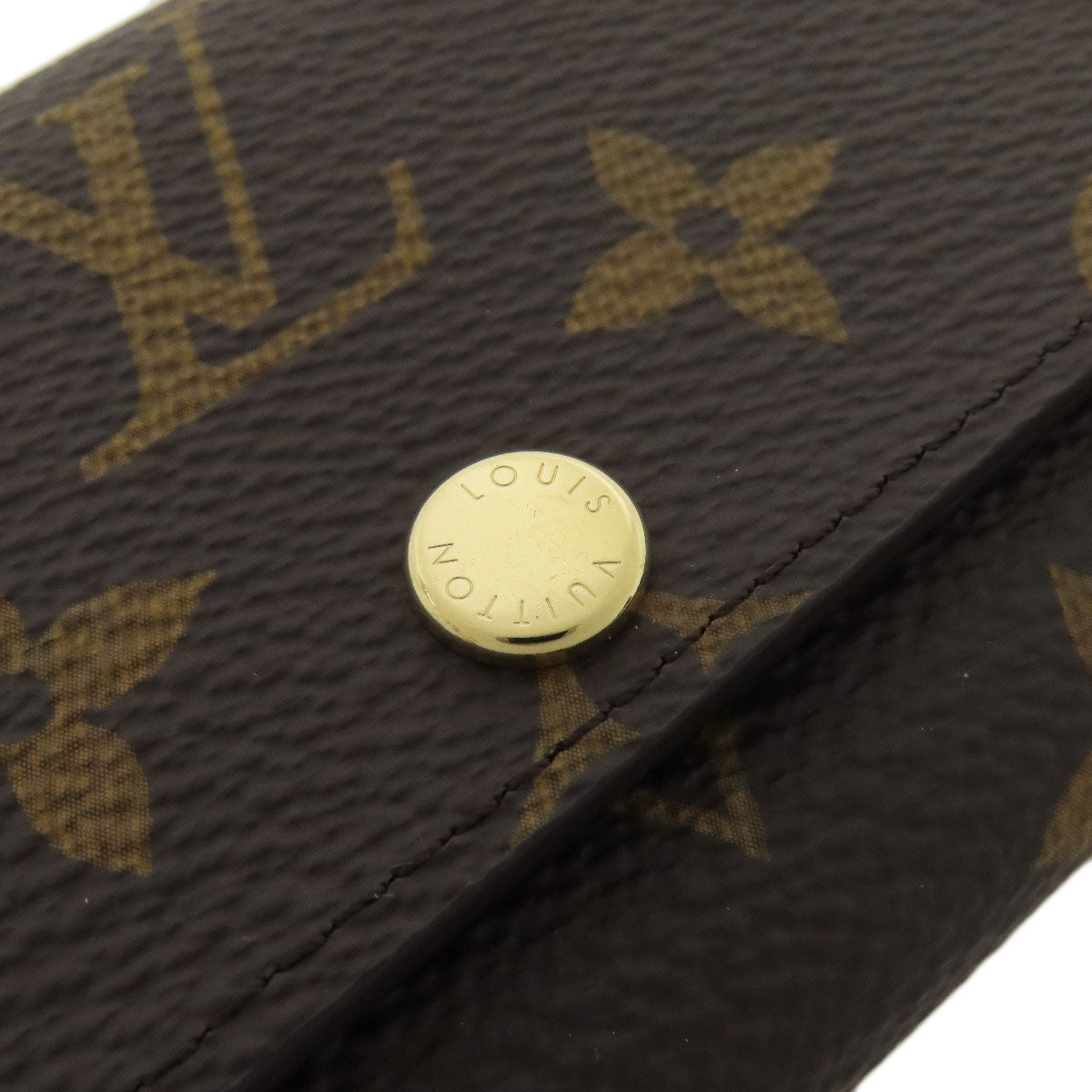 LOUIS VUITTON Key case Key holder M62630 Monogram canvas Brown Multicles6