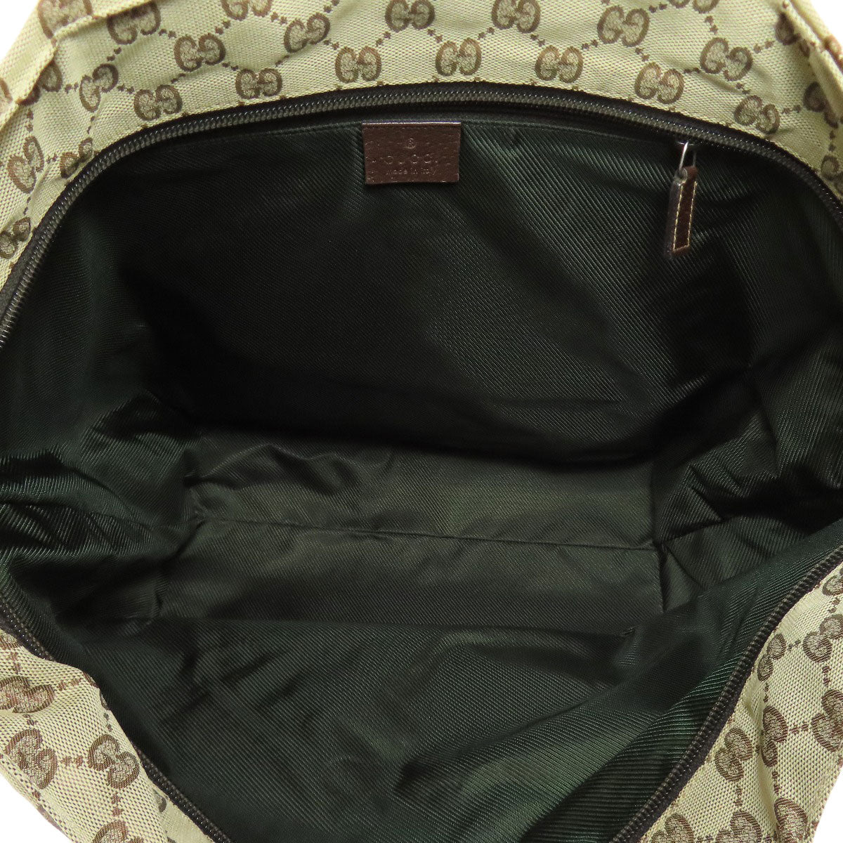 GUCCI Tote Bag 131231 canvas Brown Shelly line GG