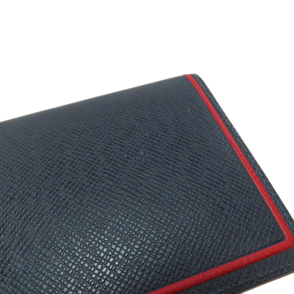 LOUIS VUITTON Long Wallet Purse M63434 Taiga Leather Navy Portefeuille Blaza