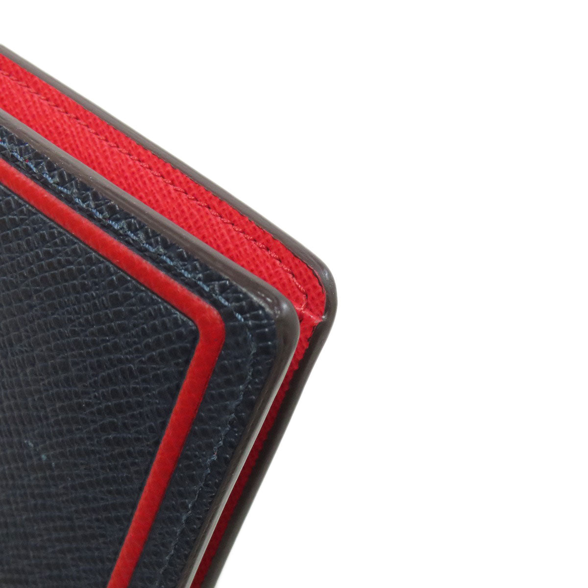 LOUIS VUITTON Long Wallet Purse M63434 Taiga Leather Navy Portefeuille Blaza