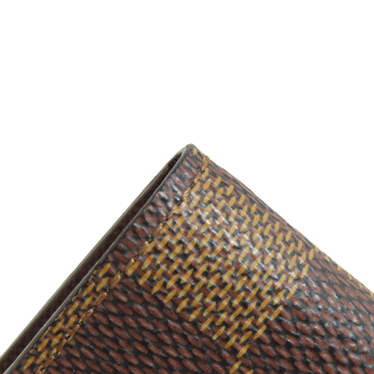 LOUIS VUITTON Key case Key holder N62630 Damier canvas Brown Multicles6