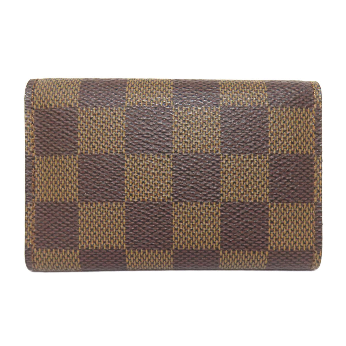 LOUIS VUITTON Key case Key holder N62630 Damier canvas Brown Multicles6