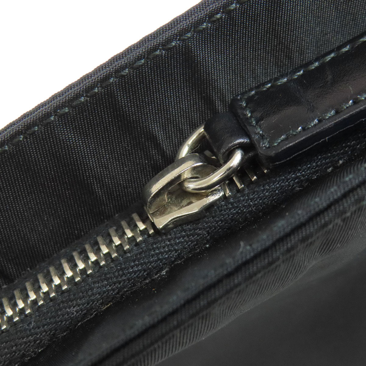PRADA Handbag B11091 Nylon black logoMetal
