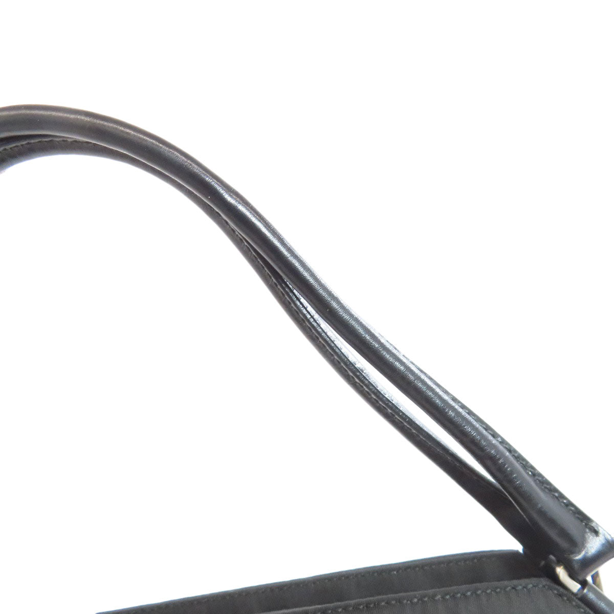 PRADA Handbag B11091 Nylon black logoMetal