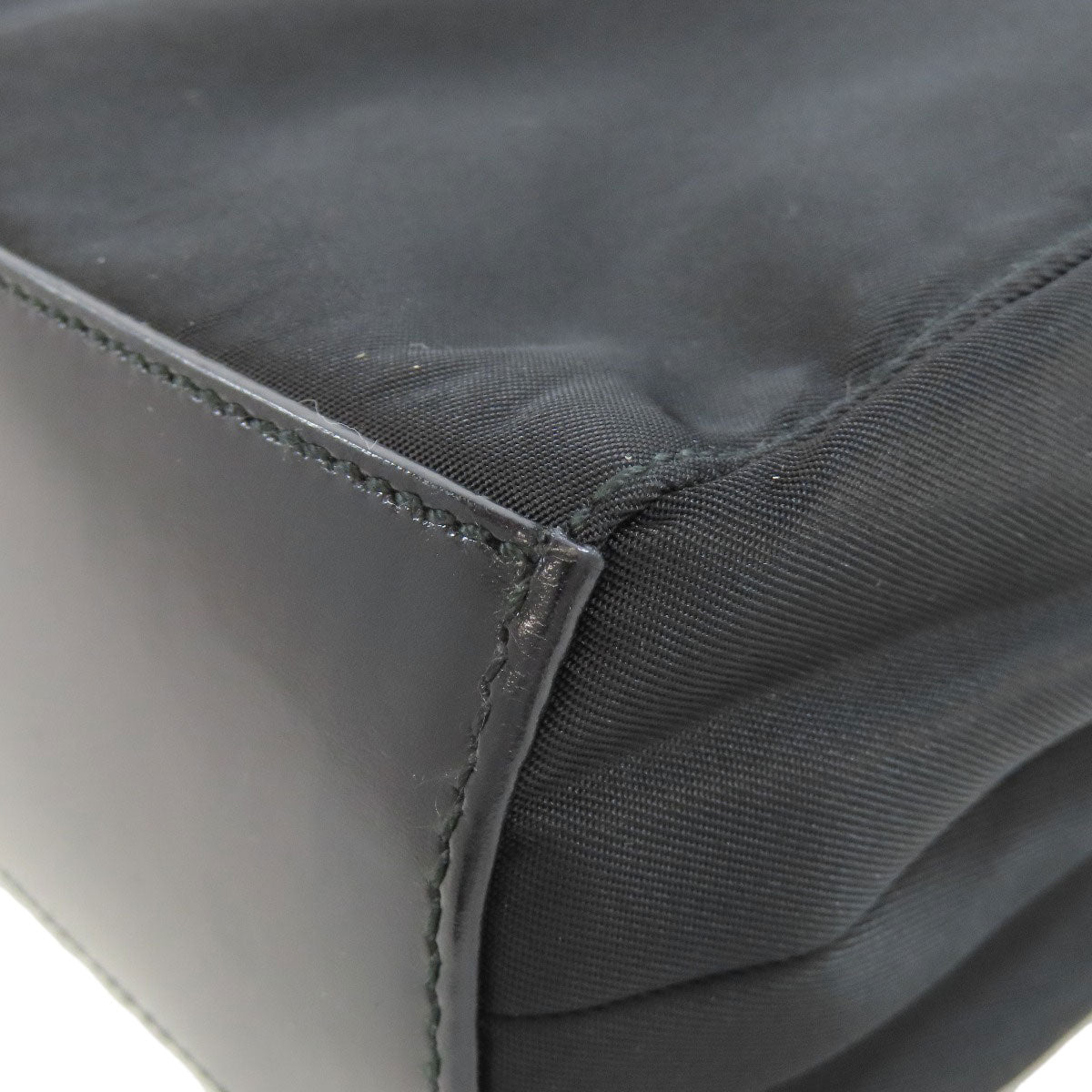 PRADA Handbag B11091 Nylon black logoMetal