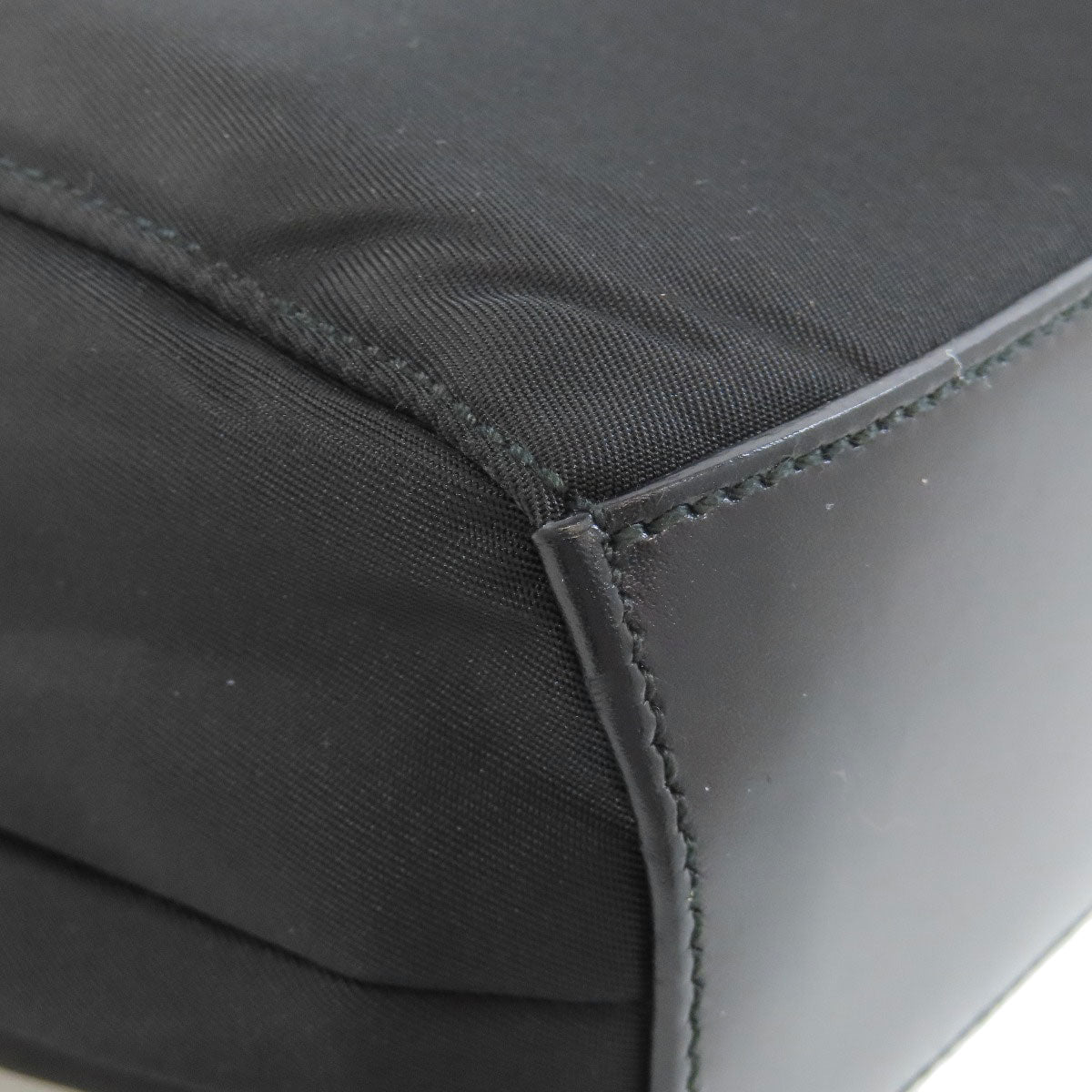 PRADA Handbag B11091 Nylon black logoMetal
