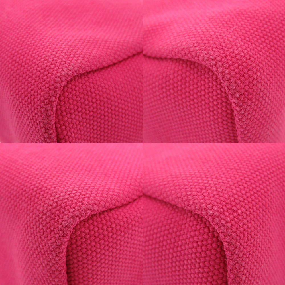 PRADA Pouch canvas pink Triangle logo