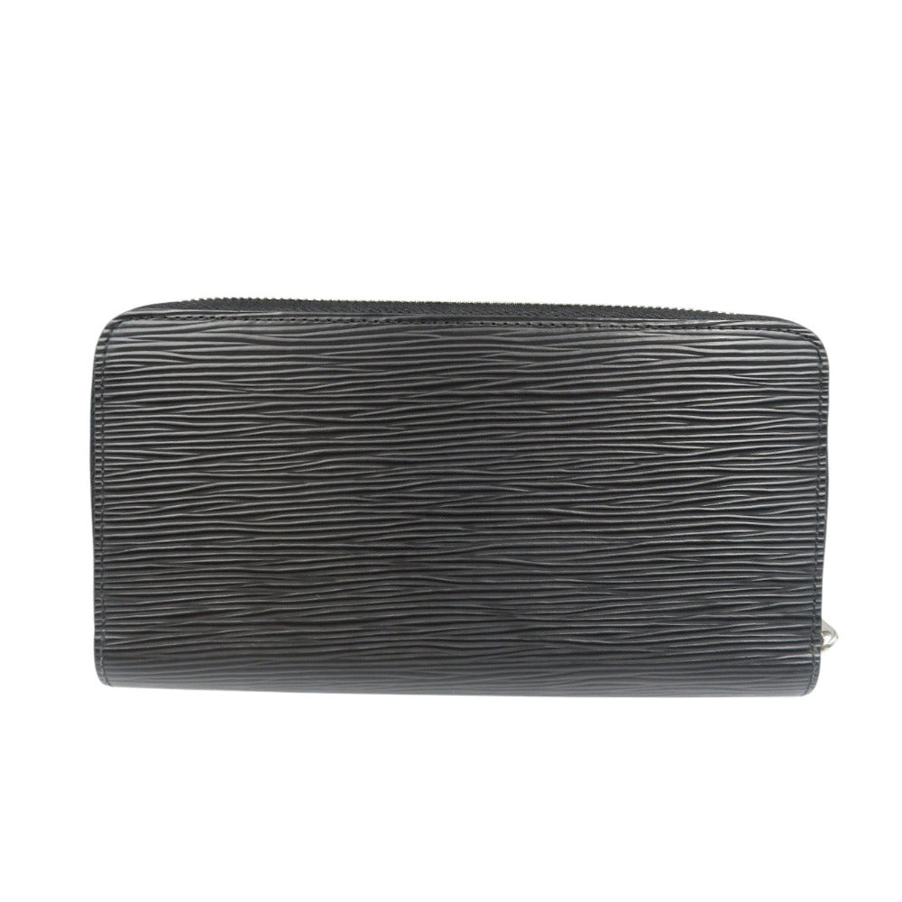 LOUIS VUITTON Long Wallet Purse M61857 Epi Leather Noir Epi Zippy wallet