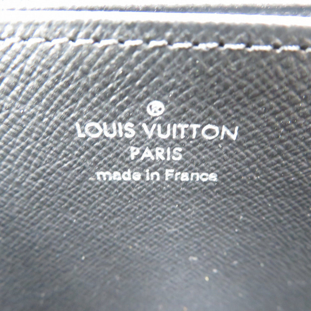 LOUIS VUITTON Long Wallet Purse M61857 Epi Leather Noir Epi Zippy wallet