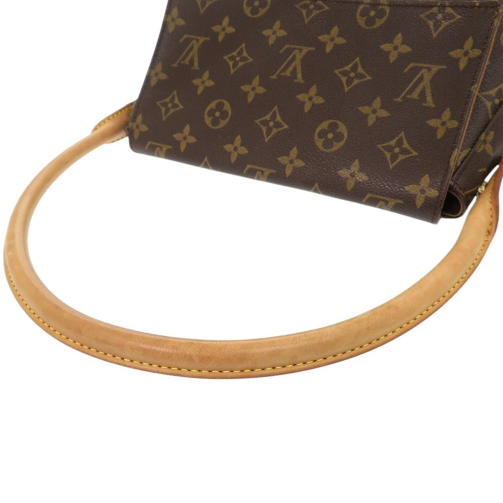 LOUIS VUITTON Handbag M51147 Monogram canvas Brown Monogram Mini Looping