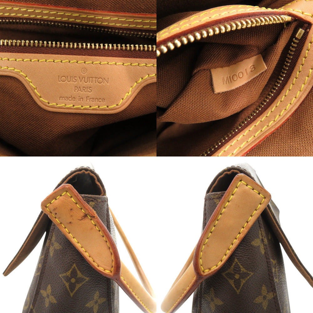 LOUIS VUITTON Handbag M51147 Monogram canvas Brown Monogram Mini Looping